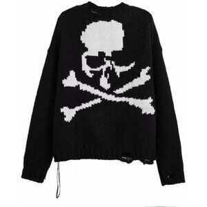 Unisex Gothic Knitted Sweater